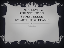 Book review The Wounded Storyteller by Arthur