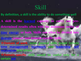 Skill - www.careervarsity.com