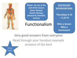 Functionalism - h6a2sociology