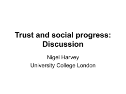 Professor Nigel Harvey, University College