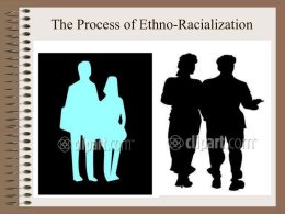 Ethnic and Racial Identity and