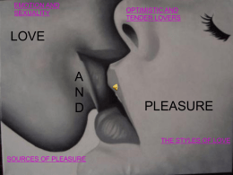 Love and pleasure