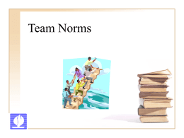 Team Norms - scienceinquirer