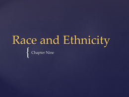 Race and Ethinicity