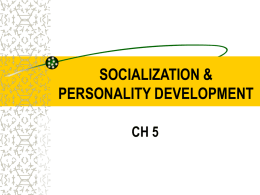 Personality Development (JF