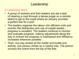 Background of Organizational Theory