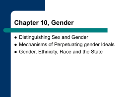 Chapter 10, Gender