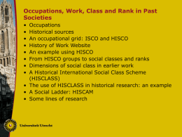 Occupations - econterms.net