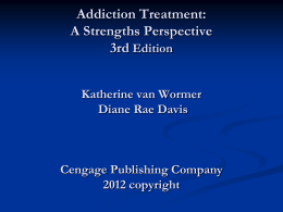 Addiction Treatment: A Strengths Perspective 3rd Edition