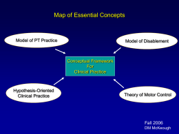 Conceptual Framework For Clinical Practice