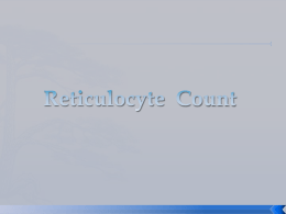 Reticulocyte Count