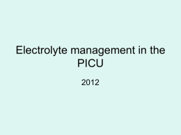 Electrolytes_Resident_Lecture