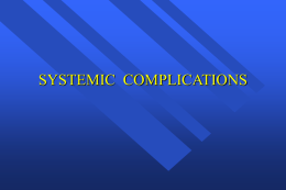 systemic complications