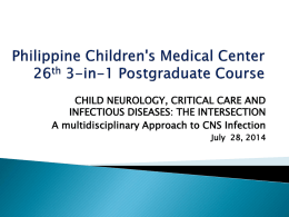 Pediatric critical care division