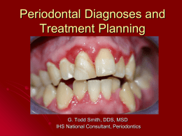 Public Health in Periodontics