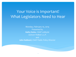 Your Voice is Important - Coalition for Nurses in Advanced Practice