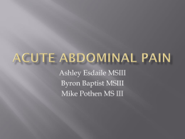 Acute Abdominal Pain (2)