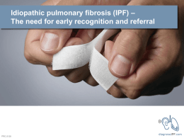 Idiopathic pulmonary fibrosis (IPF)