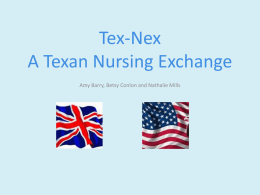 Tex-Nex Presentation