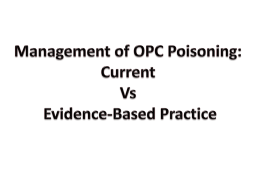 OPC poisoning for TSB CME