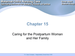 Postpartum Psychosis