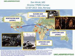 Aeromedical Evacuation