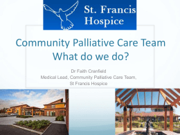 Community Palliative Care Team