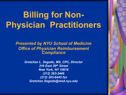 Billing for Nurse Practitioners