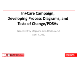 Chicago Example of QM Meeting PDSA