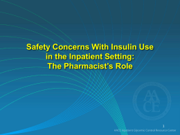 Insulin Therapy