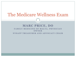 Medicare Wellness Exam & How to Bill