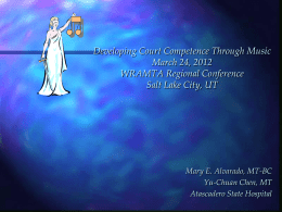 2012-WRAMTA-Competence-presentation