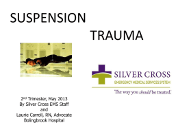 Suspension Trauma - Silver Cross Emergency Medical Services