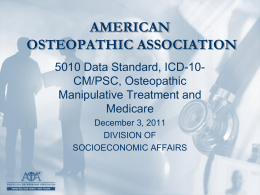 ICD-10-CM - Indiana Osteopathic Association