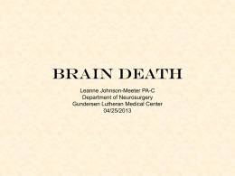 The Difference Between Brain Death and Cardiac Death
