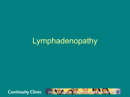 Lymphadenopathy