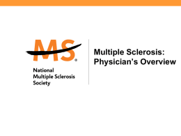 Physicians - National Multiple Sclerosis Society