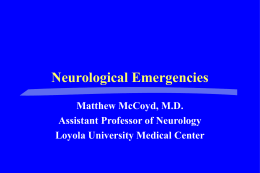 Neurology for Internists