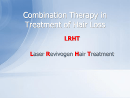 View LRHT Presntation - Hair Loss Treatment Dubai