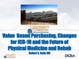 ICD-10 - University of Virginia Health System