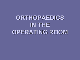 OrthoO.R - Jackson Orthopaedics Foundation