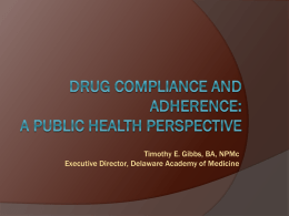 Drug Compliance in Patients with Hypertensive Disease