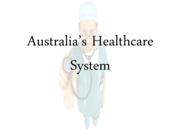 Australias Health care System