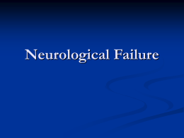 Neurological Failure - CriticalCareMedicine