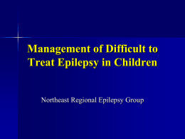 New Treatments for Children and Adults With Seizures