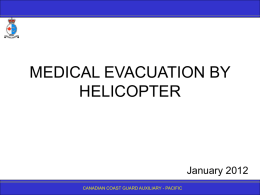 5.09 Medical Evacuation by Helicopter