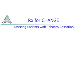 Rx for Change - University of California, San Francisco