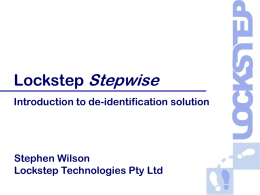Lockstep Stepwise Capsules