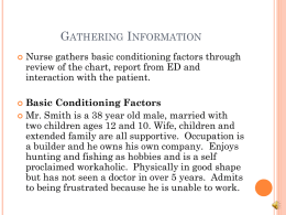 Strengths of Orem’s Theory - Kelly's Nursing Portfolio