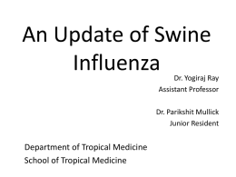 Swine Flu Vaccination - Society of Tropical Medicine